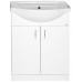 AQUALINE SIMPLEX ECO 60 umyvadlová skříňka včetně umyvadla 58,5x83,5x30,7cm SIME600