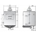 ARISTON 100 V CA plynový zásobníkový ohřívač vody 006031