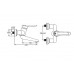 IDEAL Standard CERAPLUS armatura umyvadlová nástěnná B8215AA
