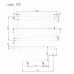 Gustavsberg LOGIC vana 120x70 klasická BA127LOG2W-01