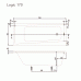 Gustavsberg LOGIC vana 170x70 klasická BA177LOG2W-01