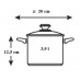 BANQUET Hrnec s poklicí 20cm, 3,9L Massima 48HF10H20