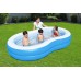 BESTWAY Family Pool Nafukovací bazén Laguna, 262 x 157 x 46 cm 54117