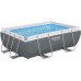 BESTWAY Power Steel Bazénový set 282 x 196 x 84 cm, kartušová filtrace 56629