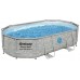 VÝPRODEJ BESTWAY Power Steel Swim Vista Bazénový set 488 x 305 x 107 cm, písková filtrace 56946 POŠKOZENÝ OBAL!!