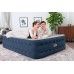 BESTWAY TruLeisure Queen Nafukovací postel s vestavěnou pumpou, 203 x 152 x 51 cm 6716P