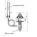Honeywell termostatický ventil pro chladící smyčku délka kapíláry 4 000 mm TS131-3/4B