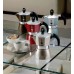 BIALETTI Dama Glamour konvička, 3 porce, hliník - tmavě červená 2160199319