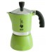 BIALETTI Fiammetta konvička, 3 porce, hliník - tm. červená 2150199314