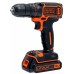 Black & Decker BDCDC18BAFC Aku vrtačka (2x1,5Ah/18V)