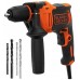 Black & Decker BEH710K Příklepová vrtačka (23Nm/710W) , sada vrtkú, kufr