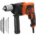 Black & Decker BEH850 Příklepová vrtačka, rychloupínací sklíčidlo (850W/13mm) kufr