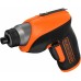 Black & Decker CS3652LC Aku šroubovák (5,5Nm/3,6V/1,5Ah), úhlový nástavec