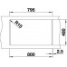 BLANCO NAYA 8 Silgranit 815 x 500 mm, muškát 521908