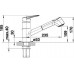 BLANCO NOTIS-S HD Silgranit-look tartufo/chrom 523259