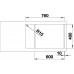 BLANCO ZIA XL 6 S Compact silgranit s excentrem 780x500 mm, tartufo 523270