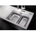 BLANCO ZENAR XL 6 S-F DFG InFino Silgranit antracit dřez vpravo s exc. deska sklo 524098