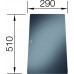 BLANCO krájecí deska, tvrzené sklo černé 221450