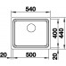 VÝPRODEJ BLANCO Etagon 500-U dřez nerezový hedvábný lesk bez táhla 521841 POŠKOZENÝ OBAL!!