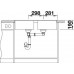 BLANCO Zia 9 dřez Silgranit bez excentru, muškát 521976