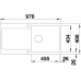 BLANCO Idento XL 6S-F dřez keramika PuraPlus®, magnolie 522278
