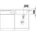 BLANCO ELON XL 6 S InFino s excentrem SILGRANIT 780x500mm, muškát 524842