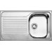 BLANCO set TIPO 45 S nerez přírodní lesk 860 x 500 mm 511942 + MIDA-S baterie chrom 521454