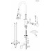 BLANCO set TIPO 45 S nerez přírodní lesk 860 x 500 mm 511942 + MIDA-S baterie chrom 521454