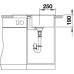 BLANCO Metra 45 S Compact dřez Silgranit, bez excentru, káva 519570