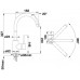 BLANCO set TOP EES přírodní nerez 860 x 435 mm + MIDA baterie chrom