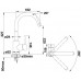 BLANCO set TIPO 45 S Compact nerez profilovaný 780 x 500 mm 513675 + MIDA baterie chrom 517742