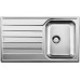 BLANCO set LIVIT 45 S Salto nerez kartáčovaný 860 x 500 mm 514786 + KANO-S baterie chrom 521503