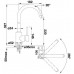 BLANCO set LEMIS 45 S-IF nerez kartáčovaný 860 x 500 mm 523030 + MIDA baterie chrom 517742
