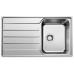 BLANCO set LEMIS 45 S-IF nerez kartáčovaný 860 x 500 mm 523030 + AMBIS-S baterie chrom 523119