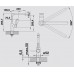 BLANCO set LEMIS 45 S-IF nerez kartáčovaný 860 x 500 mm 523030 + LANORA baterie chrom 523122