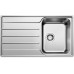 BLANCO set LEMIS 45 S-IF nerez kartáčovaný 860 x 500 mm 523030 + LANORA-S baterie chrom 523123