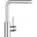 BLANCO set MAGNAT přírodní nerez 860 x 435 mm 511916 + MILA baterie chrom 519414