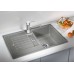 BLANCO Set dřez Zia 45 S Silgranit aluminium + baterie Mida aluminium