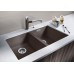 BLANCO Subline 350/350-U dřez s táhlem, aluminium 516286