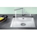 BLANCO Subline 375-U dřez keramický s táhlem, včetně sifonu, aluminium 516041