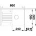 BLANCO ZIA 45 S Compact s excentrem SILGRANIT antracit 524711