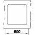 BLANCO SUBLINE 400 F InFino Silgranit černá bez táhla 525988
