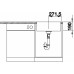 BLANCO SUBLINE 500 IF/A SteelFrame InFino Silgranit černá bez táhla 526000