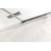 POLYSAN VITRA LINE třístěnová zástěna bez držáků osušky 1000x800mm, pravá, čiré sklo