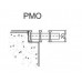 Boki Krycí mřížka k podlahovým konvektorům PMO-34-225-12 příčná, buk
