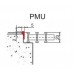 Boki Krycí mřížka k podlahovým konvektorům PMU-18-110-14 příčná, dub
