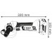 BOSCH GWS 18-125 V-LI Akumulátorová úhlová bruska, 2x 4,0Ah 060193A30Y