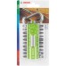 BOSCH Sada 21 šroubovacích nástavců s karabinou,(zelená) 2607002823