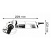 BOSCH GWS 1000 Professional úhlová bruska + diamantový kotouč 060182880A