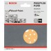 BOSCH C470 Brusný papír 125 mm, 60, 120, 240, balení 6 ks 2608608X80